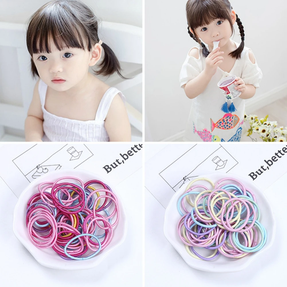 Lazos para el pelo Multicolor para beb&eacute;s, accesorios para el cabello para ni&ntilde;as peque&ntilde;as-4