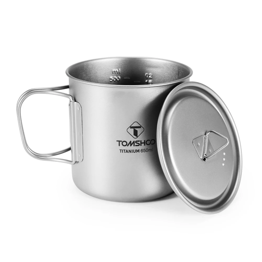 650 мл титановая чашка кружка для воды посуда уличная плита мини кемпинга