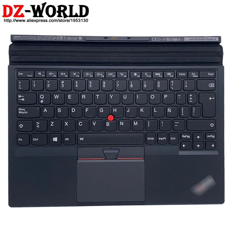 

Новая Оригинальная испанская клавиатура с подсветкой для планшета Lenovo Thinkpad X1 2-го поколения 01HX703 01AW603