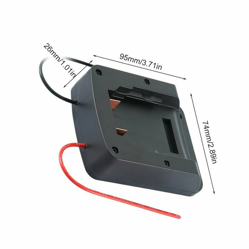 Док-станция разъем питания адаптер аккумулятора для DeWALT 20 в макс. 18 DCB184 DCB204 DCB205