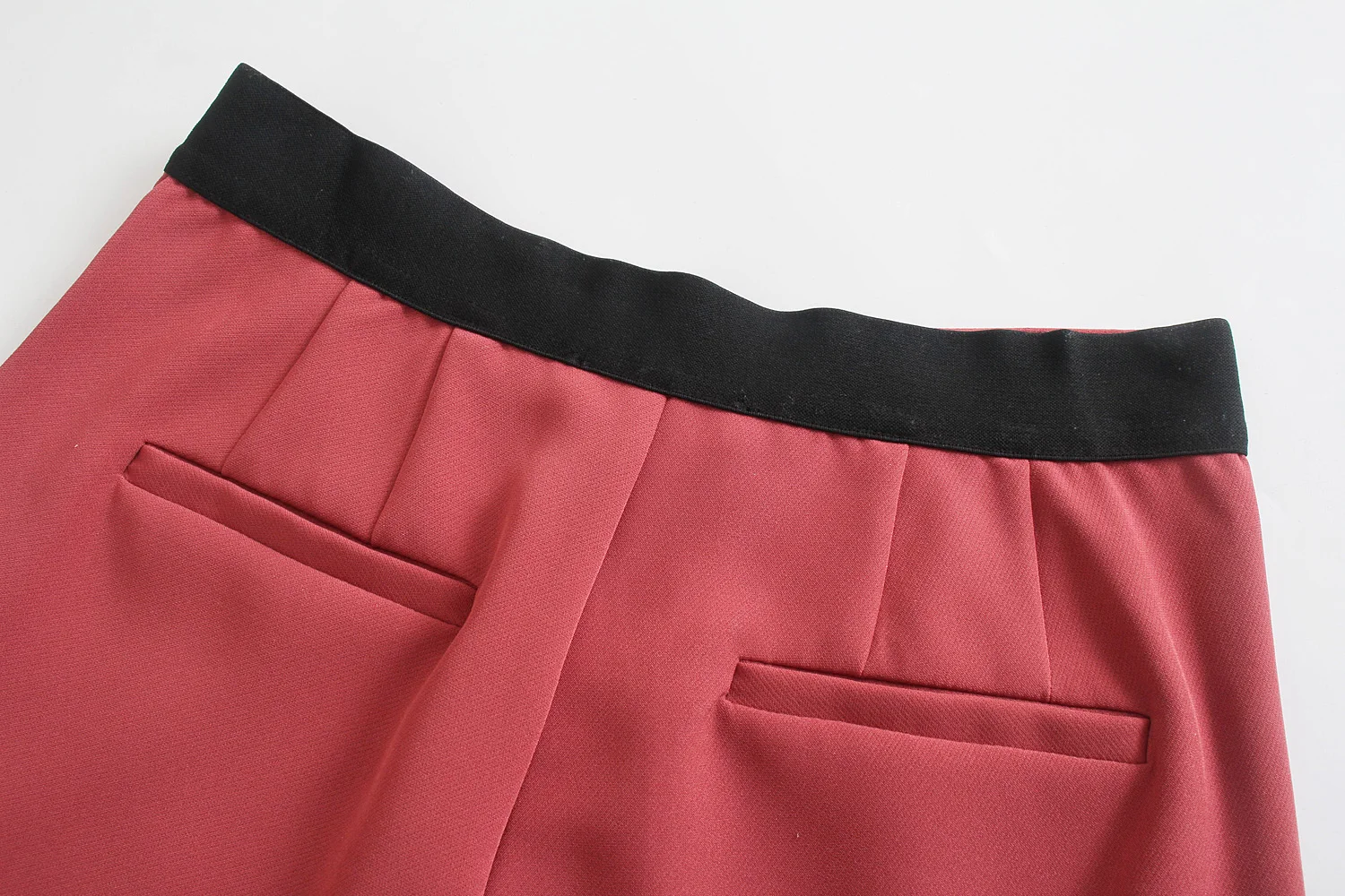 

2021 Fashion Spring Autumn Women Business Elegant High Waist Suit Pencil Pants Leggings Office Lady Slim Red Zipper Fly Trousers