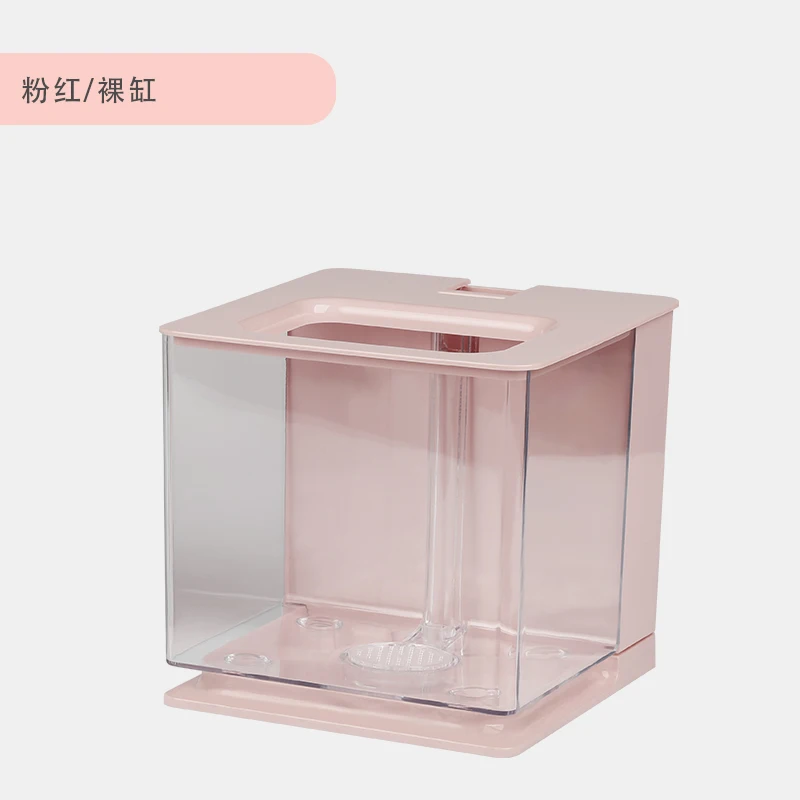 Аквариум для гостиной маленький настольный домашний креативный акриловый