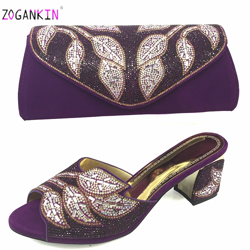 Новое поступление Элегантная стильная женская обувь Сумочка в комплекте