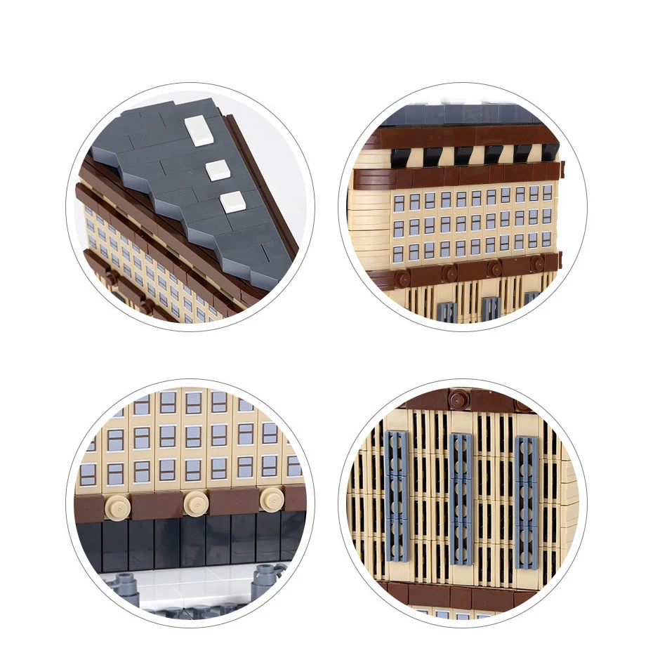 

Architecture USA The statue of Liberty Lincoln Memorial White House Building Blocks City New York Building Toys Bricks For Kids