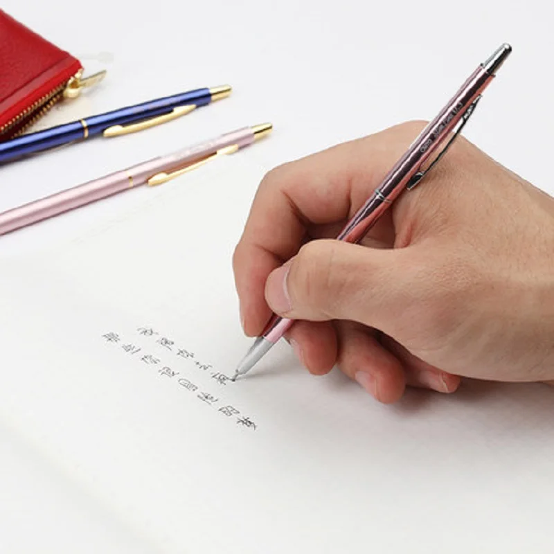 

Japan OHTO SLIM LINE slim metal pen NBP-5 lady office signature pen gift 1pcs/lot