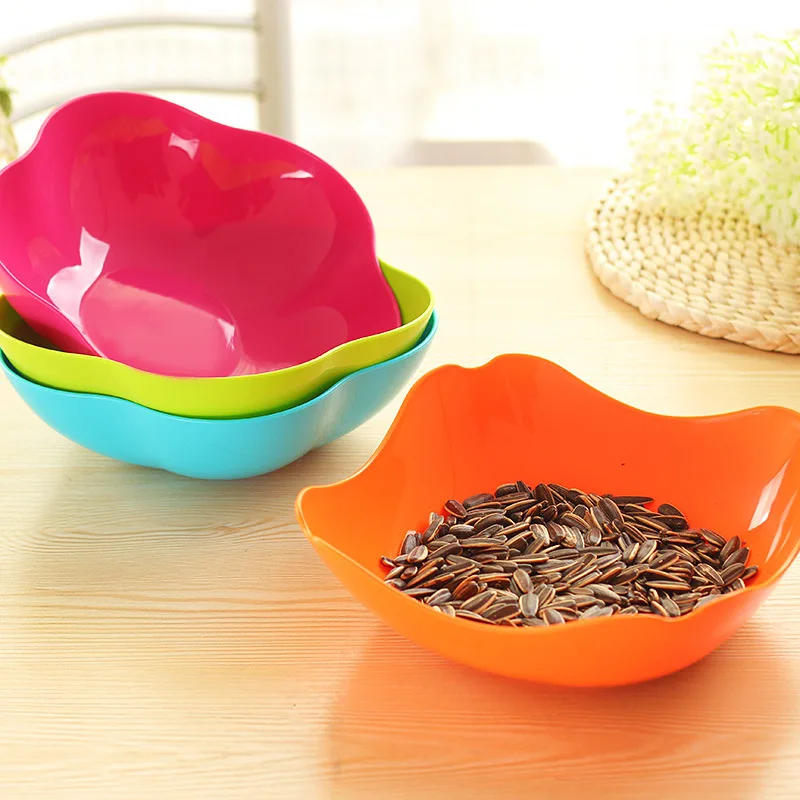 Новинка лоток для сухих фруктов семена орехов пластиковые тарелки блюда чаша