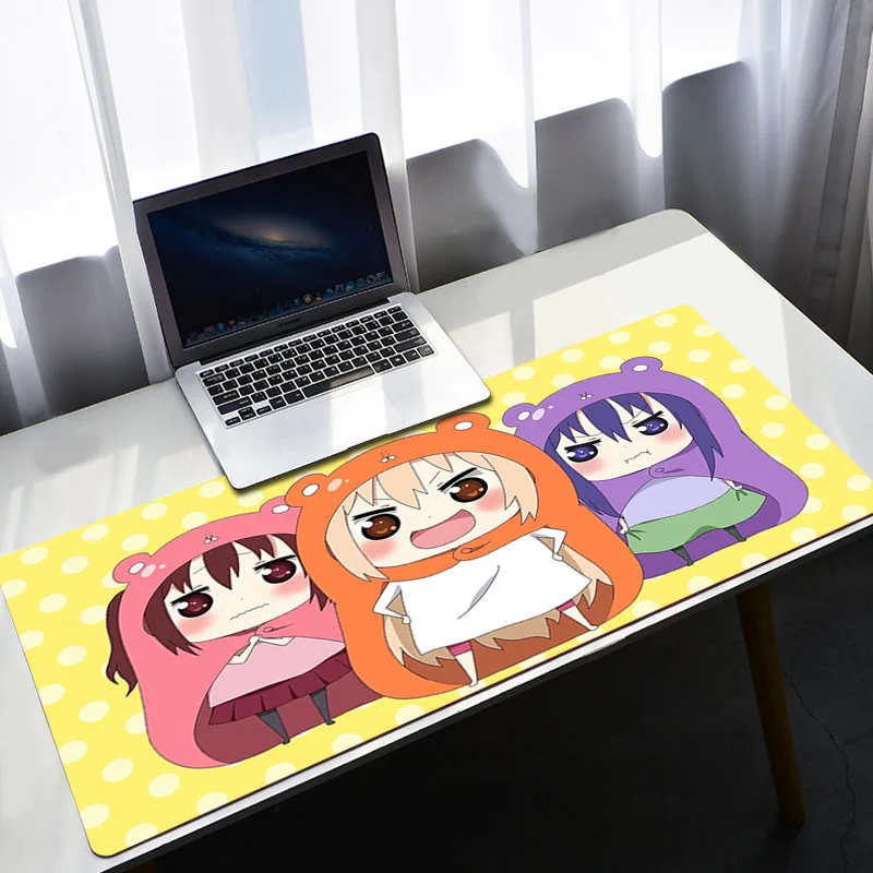 

Manga Mouse Pad Gamer Umaru-chan Gaming Computer Accessories Mousepad Anime Rug PC Gamer Table Pads Rubber Mat Deskmat Deskpad