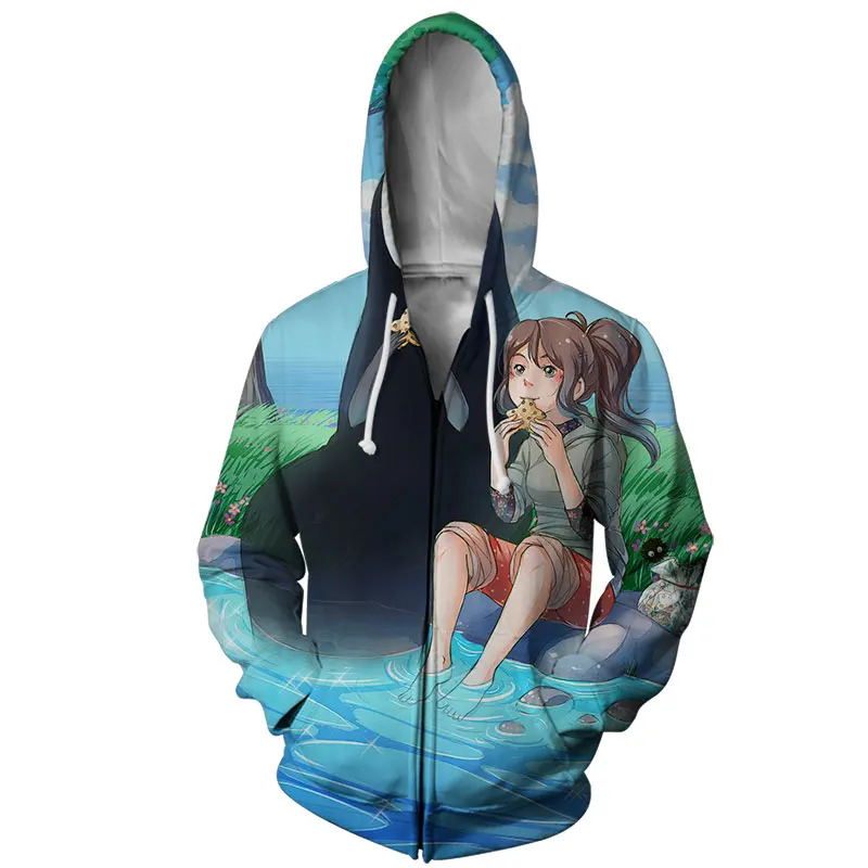

Funny Men's Zipper Hoodies 3D Regular Printed Zipper Hooded Men New Arrivals Long-sleeved Hooded Sweatshirt Spring Autumn