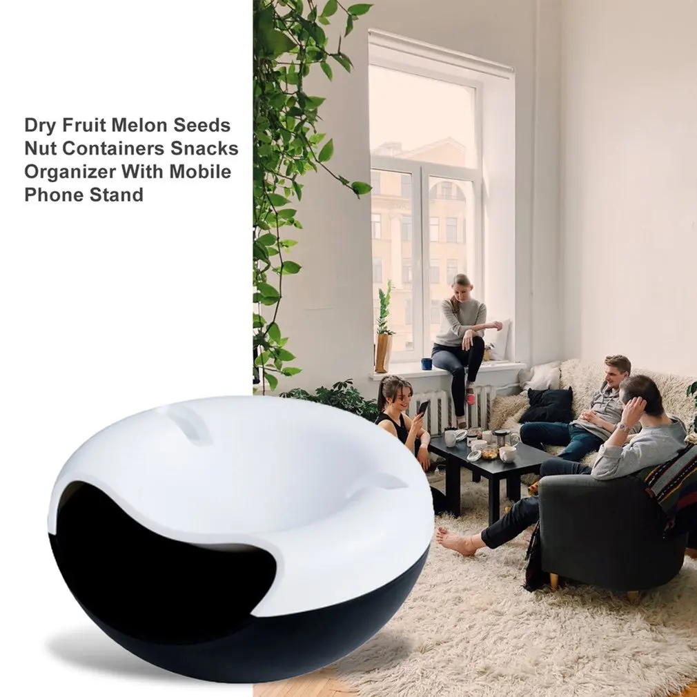 2017 пластиковые двухслойные сухие фрукты семена дыни контейнеры для орехов ящик