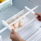Кухонный рефрижератор шкаф для хранения регулируемый телескопический холодильник ящик для хранения многофункциональные аксессуары Экономия места