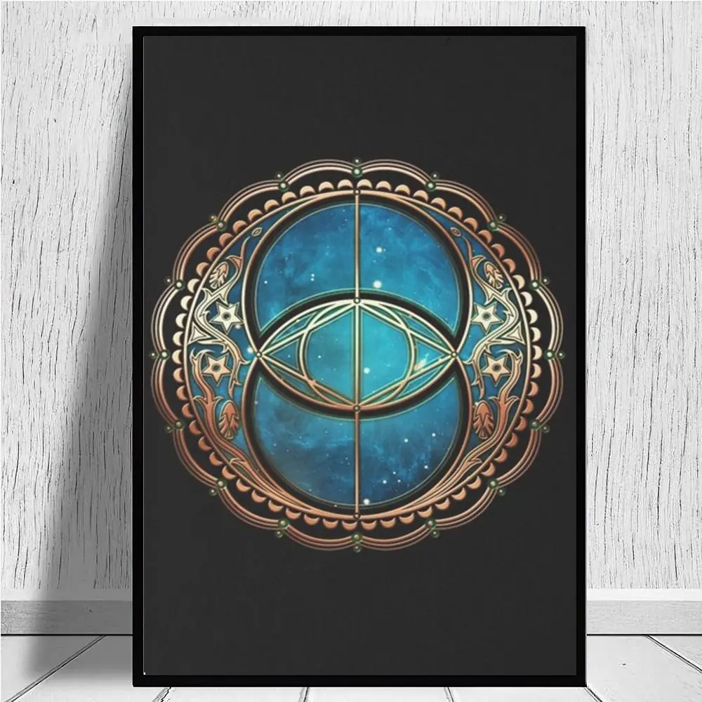 

Vesica вспышка, Песочник, символ, Авалон, волшебные принты на холсте