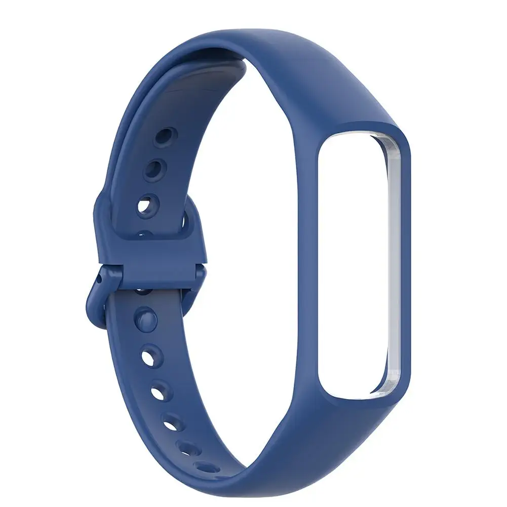 Силиконовый ремешок для часов Ремешок для samsung Galaxy Fit-e R375 умный браслет стиль Ремешки для наручных часов аксессуары - Цвет: Blue