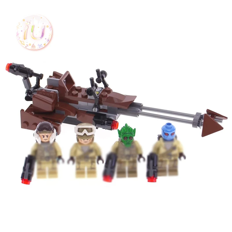 Bela 10572 Star Series Rebel Alliance игрушечный Боевой набор строительные блоки подарок на день рождения игрушки для детей войны 125 шт совместимы 75133