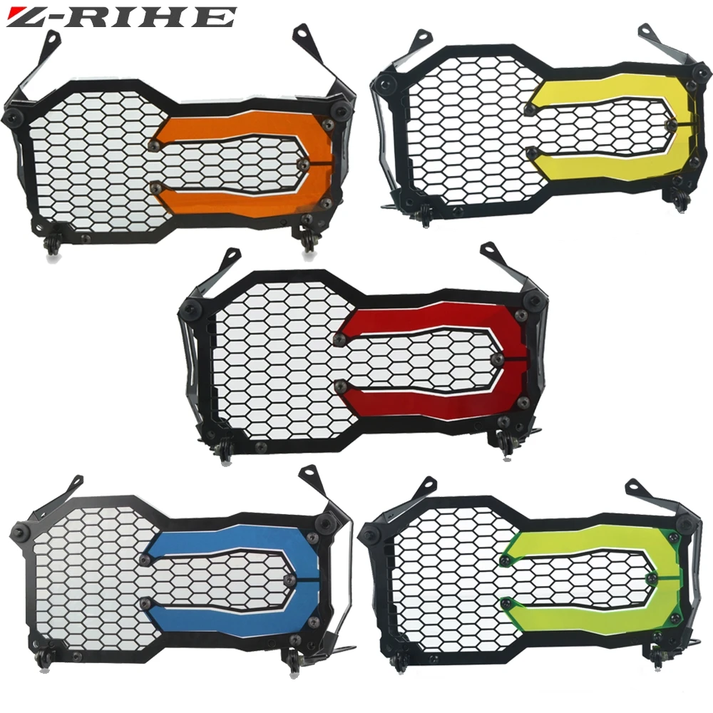 

For BMW R1200 R1250 GS R1200GS R1250GS ADV Adventure 2018 Motorcycle Headlight Head Light Guard Protector Cover Protection Grill