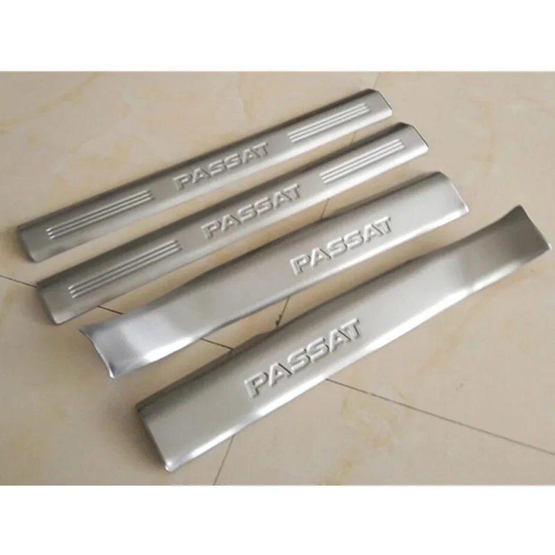 Накладка на порог из нержавеющей стали для Volkswagen Passat 2011 2015 защитная накладка