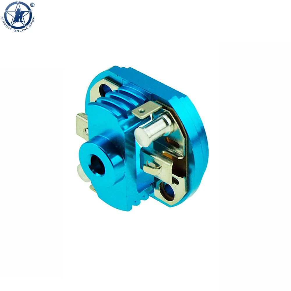 AOLS Connector Base for All Type of AEG Motors CNCɽ Aluminum back cover airsoft paintball accessories | Спорт и развлечения