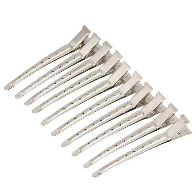 

10pcs Stainless Hairdressing Clips Hair Clips Headwear Clamp Salon DIY Hair Styling Tools Hairpins Hair Accessories