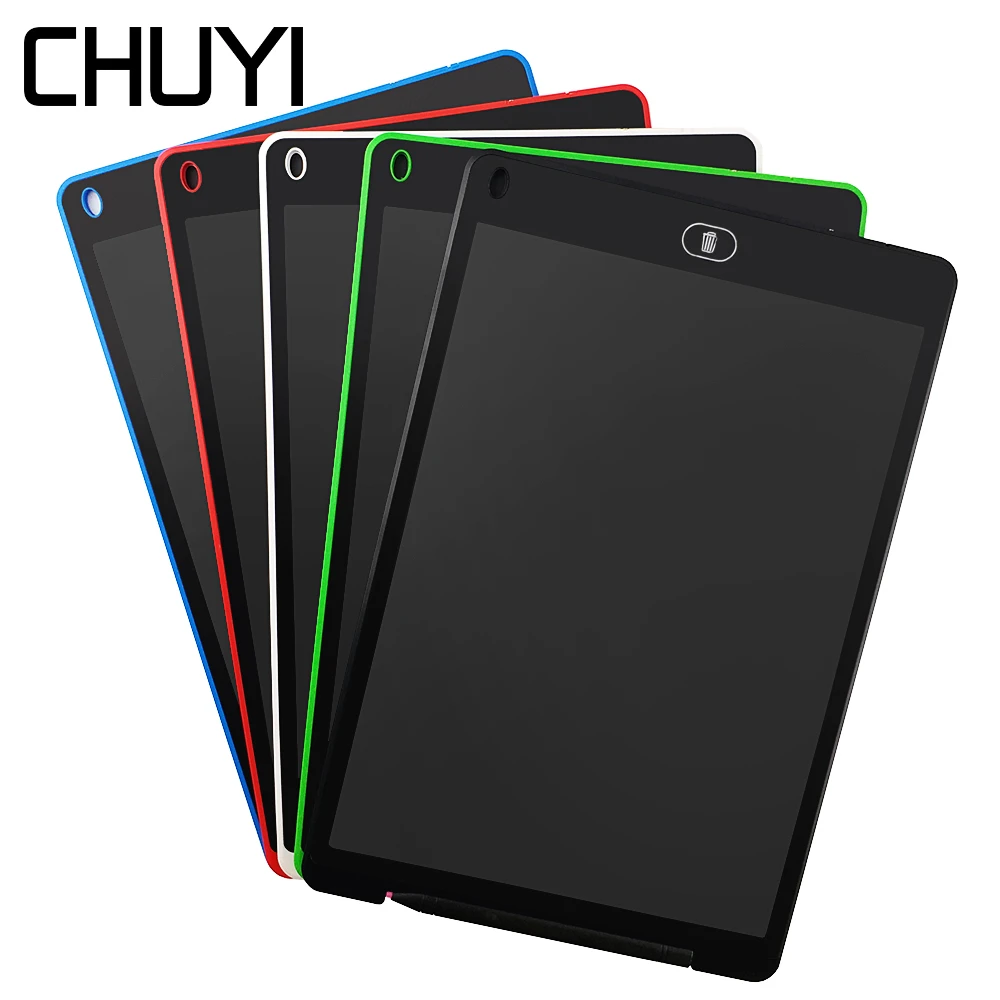 

CHUYI 12 Inch Writing Tablet Graphics Board Portable LCD Digital Drawing Tablets Electronics Handwriting Art Notepad For Kids