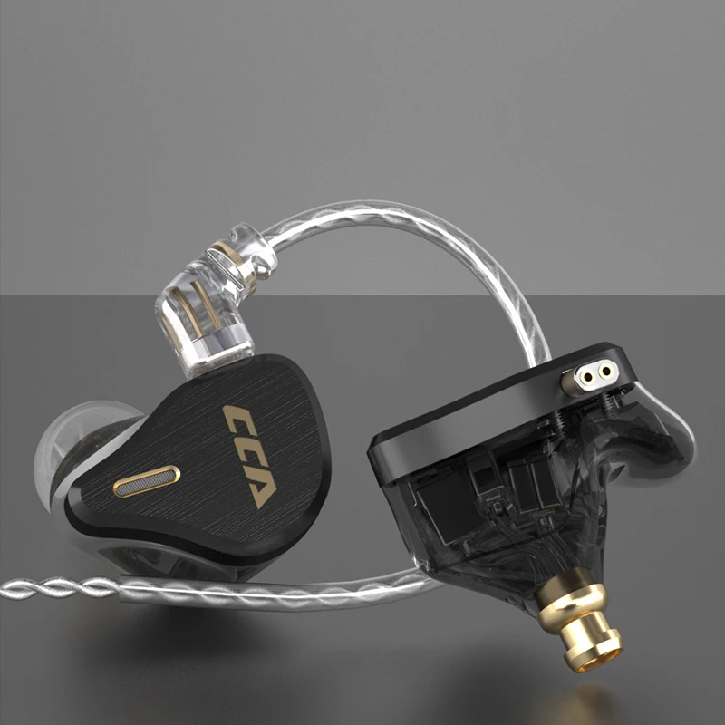 

CCA CS16 16BA Units HIFI In Ear Metal Earphones Noise Cancelling Sport Headset High-quality Gaming Earbuds For ZSX ASX EDX ZAX
