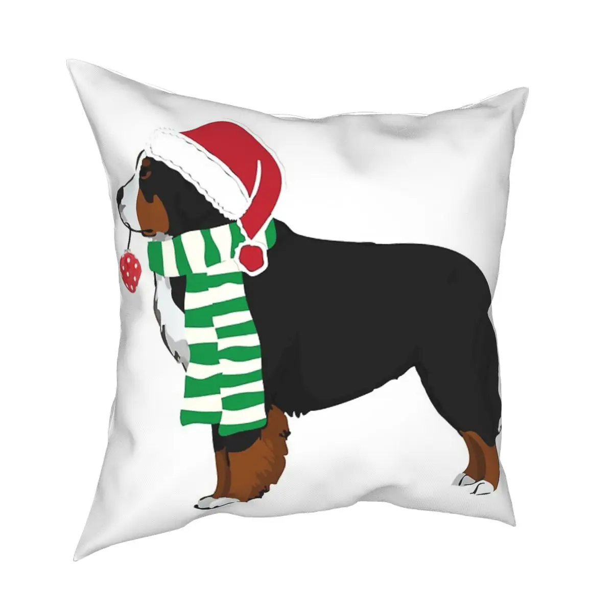 Наволочки для кроватей Bernese Mountain Dog праздничная Рождественская декоративная