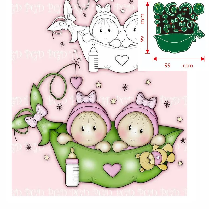 

Металлические пресс-формы для детского скрапбукинга