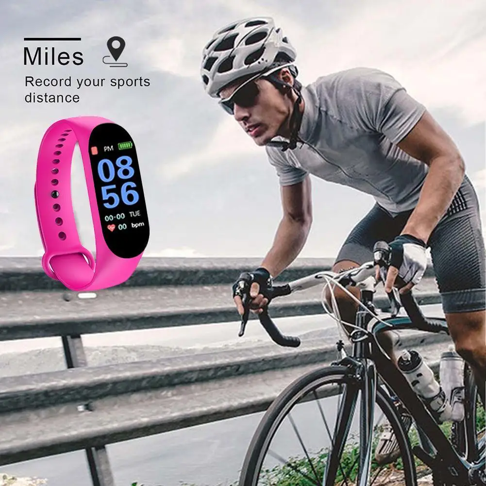 Smart Men's Watch Multicolor Pedometer Heart Rate Blood Pressure Monitor Sports Casual Fashion Bracelet Touch screen Wrist Watch