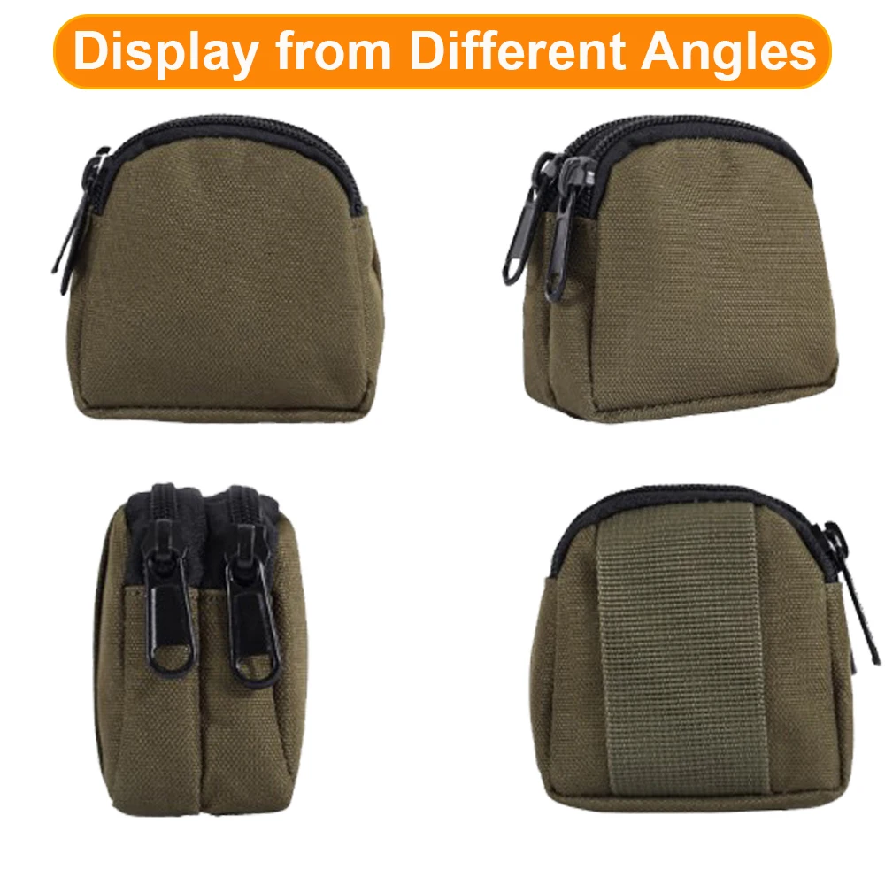 800D Tactical Wallet Bags Portable Coin Keys Holder Waterproof Waist Belt Vest Pouch Hunting Pack Accessory for Man | Спорт и