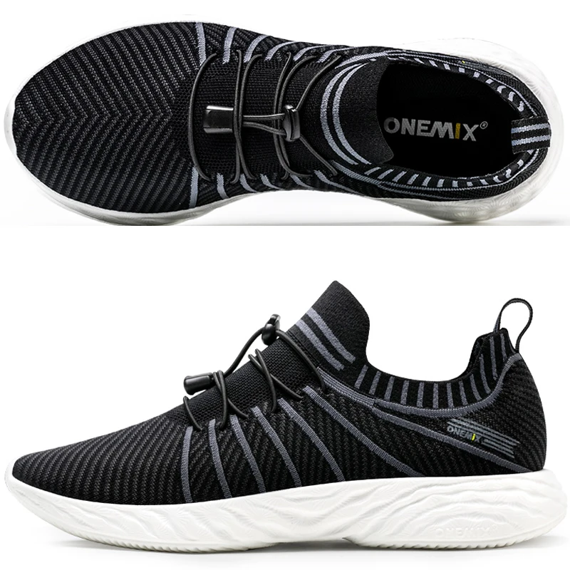 Мужские и женские кроссовки ONEMIX легкие повседневные дышащие для бега с высоким