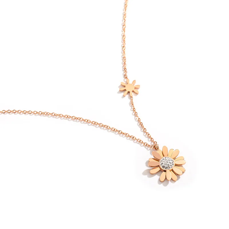 

2021 New Necklace Female Luxury Korean Fashion Design Sense Clavicle Chain Simple Trendy Net Red Ins Cold Wind Forest Jewelry