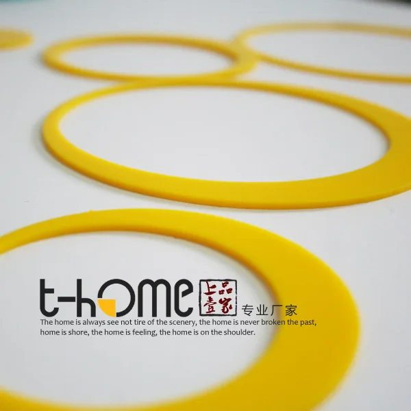 

Free shipping Circle Acrylic crystal mirror wall stickers Living room bedroom DIY Art wall decor 3 sets/lot