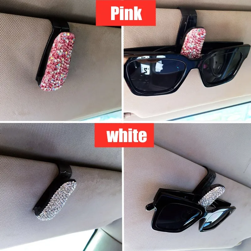 Автомобильный солнцезащитный козырек солнцезащитные очки держатель для очков