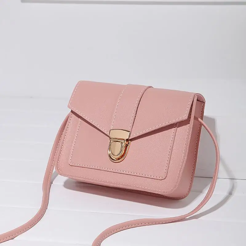 

Fashion Small Crossbody Bags for Women 2019 Mini PU Leather Shoulder Messenger Bag for Girl Yellow Bolsas Ladies Phone Purse