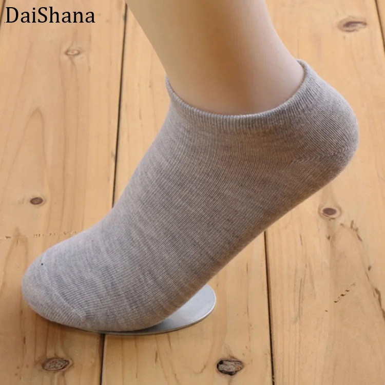 DaiShana 20 шт = 10 пара/лот новые модные кейсы конфетных цветной носок женские носки до лодыжки с изображением забавных милых носки-башмачки Повседневное, для девушек и женщин, Sokken, Mujer