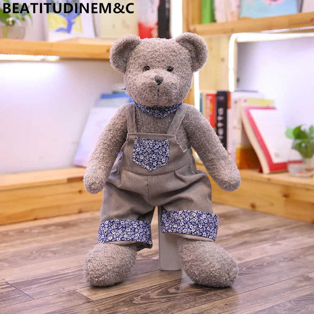 Новинка плюшевый медведь в американском пасторальном стиле для пар плюшевая