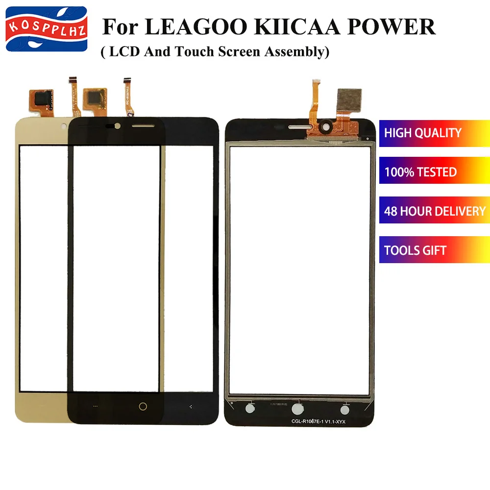 Стекло KOSPPLHZ для LEAGOO KIICAA POWER сенсорный экран 100% гарантия новая стеклянная панель P1