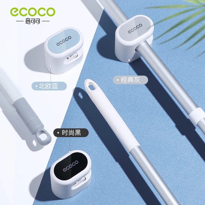 ECOCO Mop Broom Holder Wall Mounted Household Adhesive Storage Hanger Hook Racks Kitchen Bathroom Organizer | Дом и сад