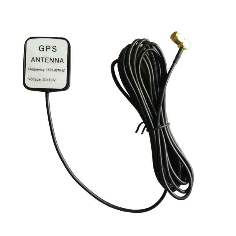 Водонепроницаемая активная антенна GPS с усилением LNA 28db, низким уровнем шума, разъемом SMA-JW и продлением антенны на 3 метра. Сильный сигнал.