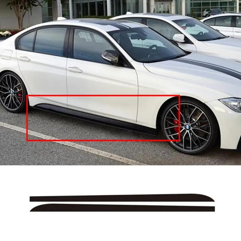 Новая популярная наклейка на юбку автомобиля 1 серия 3 4 5 6 боковую F30F35F31 корпус