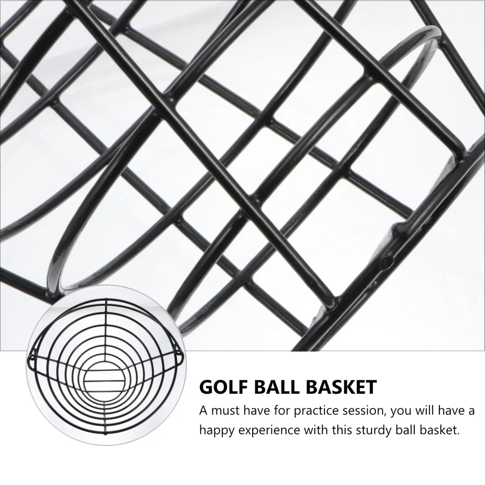 

Basket Metal Container with Handle 50 Balls Storage Basket