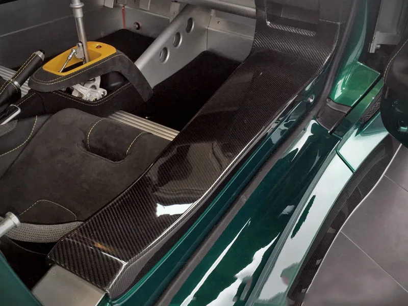 Для 04-11 Lotus Exige S3 Elise OEM стиль порога из углеродного волокна(Fe-deral edition Elise) глянцевая отделка OE боковая крышка Тюнинг Комплект