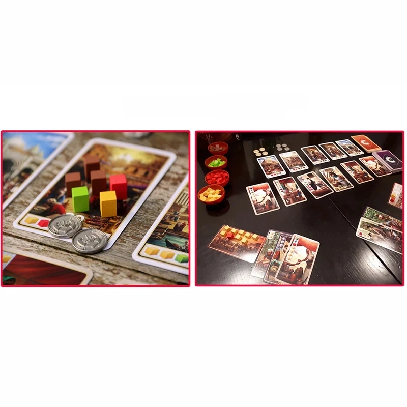 

Newest Board Game Spice Road Board Game 2-5 Players Best Gift for Children Funny Game High Quality Family Party Game