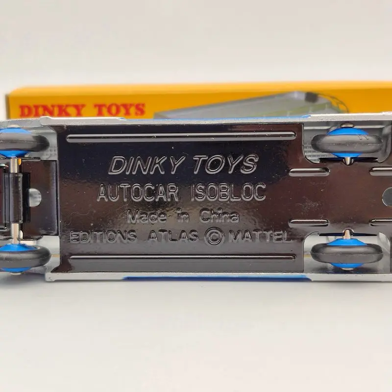 Атласные игрушки Dinky 29E автобус миниатюры ISOBLOC синие литые модели| |