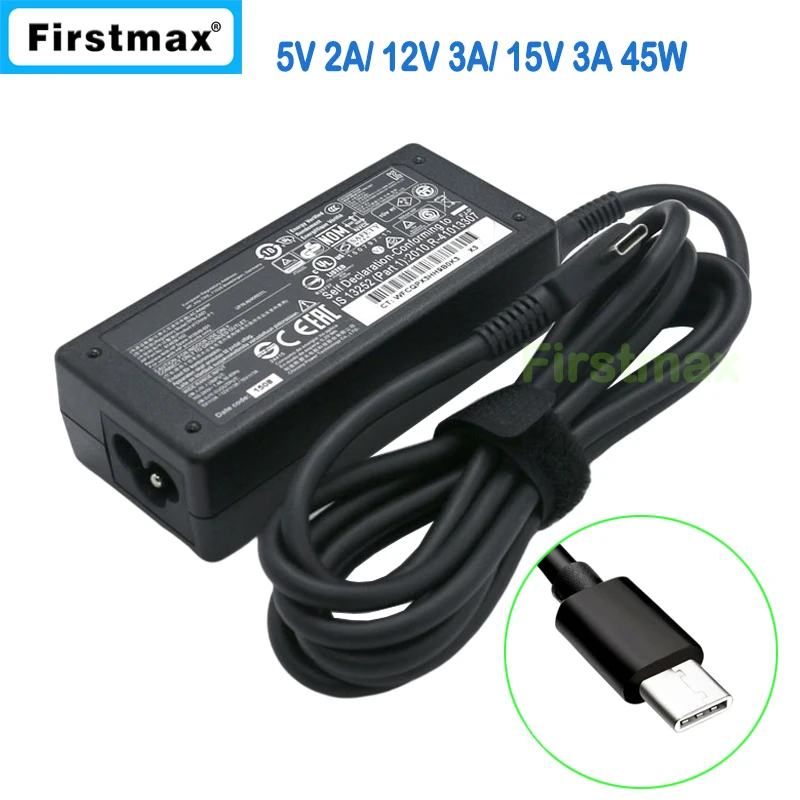 Адаптер переменного тока для HP Pavilion x2, съемное зарядное устройство 12-b000 12-b100, 5 В, 2 А, 12 В, 15 В, 3 А