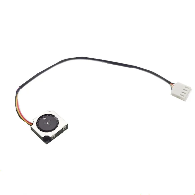 Маленький бесшумный микровентилятор 20*20*6 мм большой 4 контактный интерфейсный