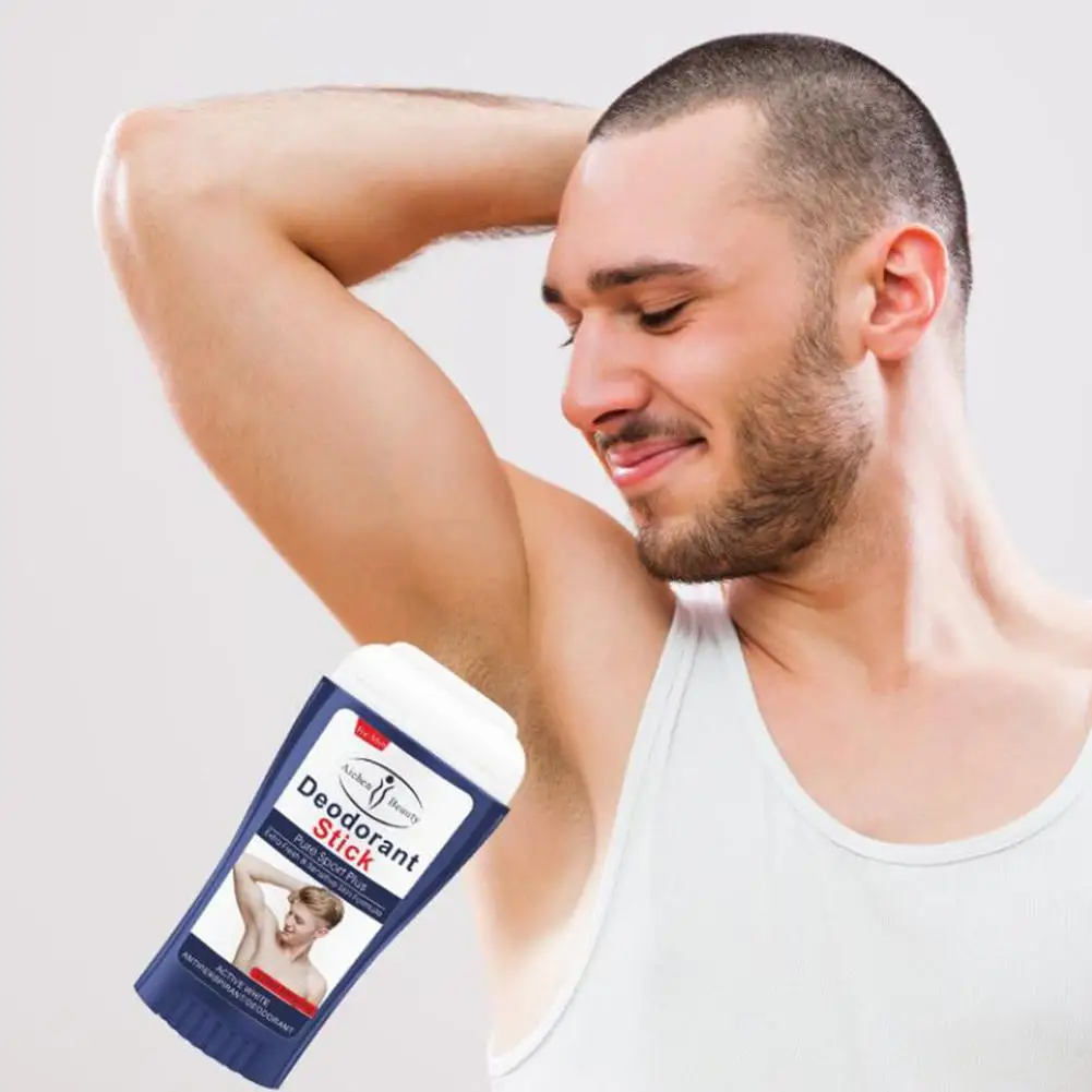 

1pcs Deodorant Men's Body Lotion Pure Non-Toxic Natural Antiperspirant Refreshing Body Odor Deodorant Body Underarm Odor Cream
