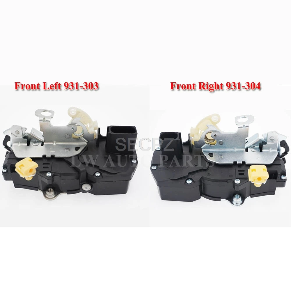 

Door Latch Lock Actuator Front Left & Right 931-303 931-304 For GMC Sierra Chevy Chevrolet Silverado 1500 2500 3500
