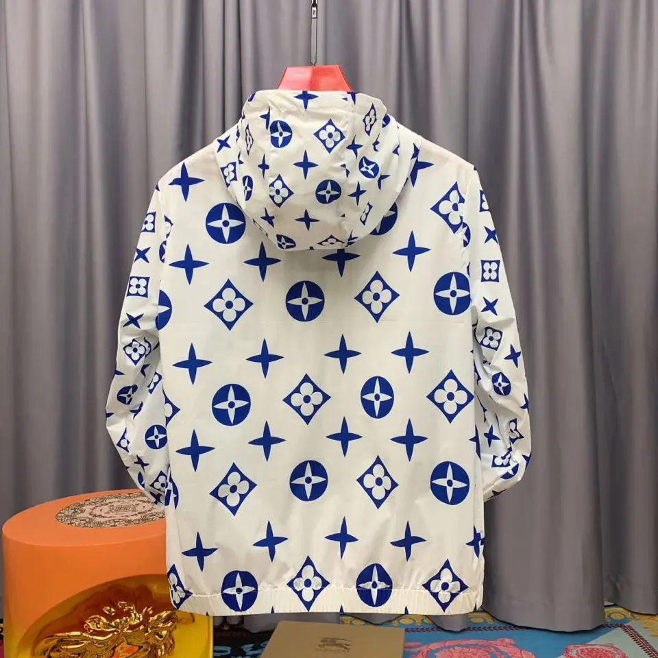 

Spring and summer men's fashion new autumn jacket printed men's jacket has large size