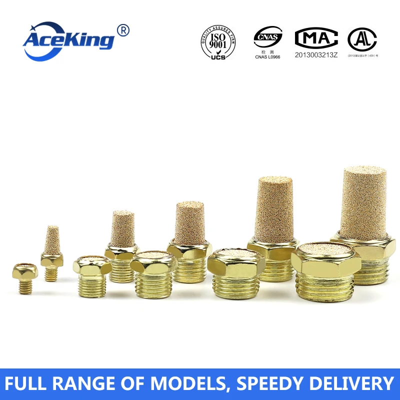 Пневматический электромагнитный клапан BSL SLM BSL-M5/01/02/03/04/06 медный длинный плоский