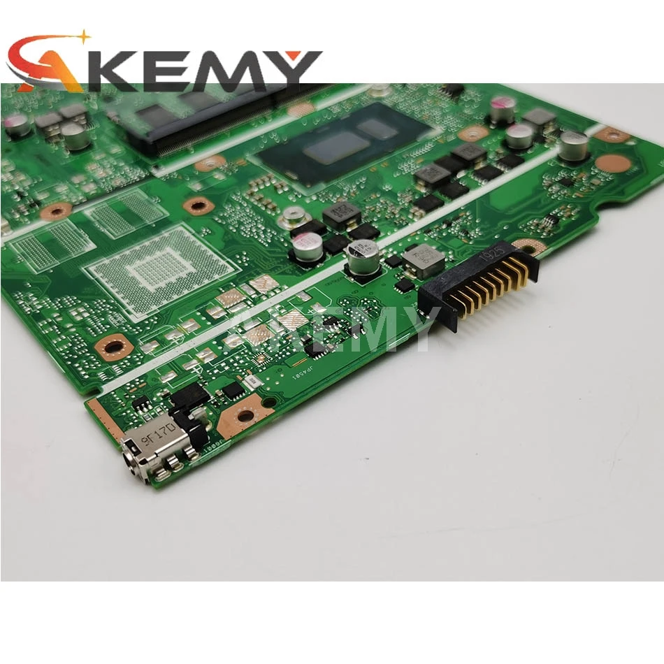 Billig Akemy X540UA MAIN_BD._ 8G/I3-7th Gen CPU MainBoard Für ASUS X540UA X540UV X540UB X540UBR Laptop Motherboard 90NB0HF0-R00090