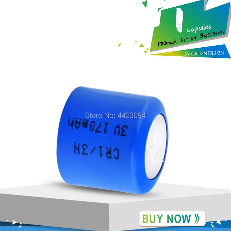 

1 шт./лот CR1/3N DL1/3N 3 В литиевая батарея DL1/3N CR1/3 1/3N CR13N 13N CR13 для кнопки локатора камеры, литий-ионные аккумуляторы